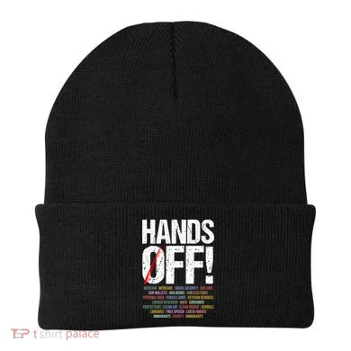 Hands Off Protest Beanie