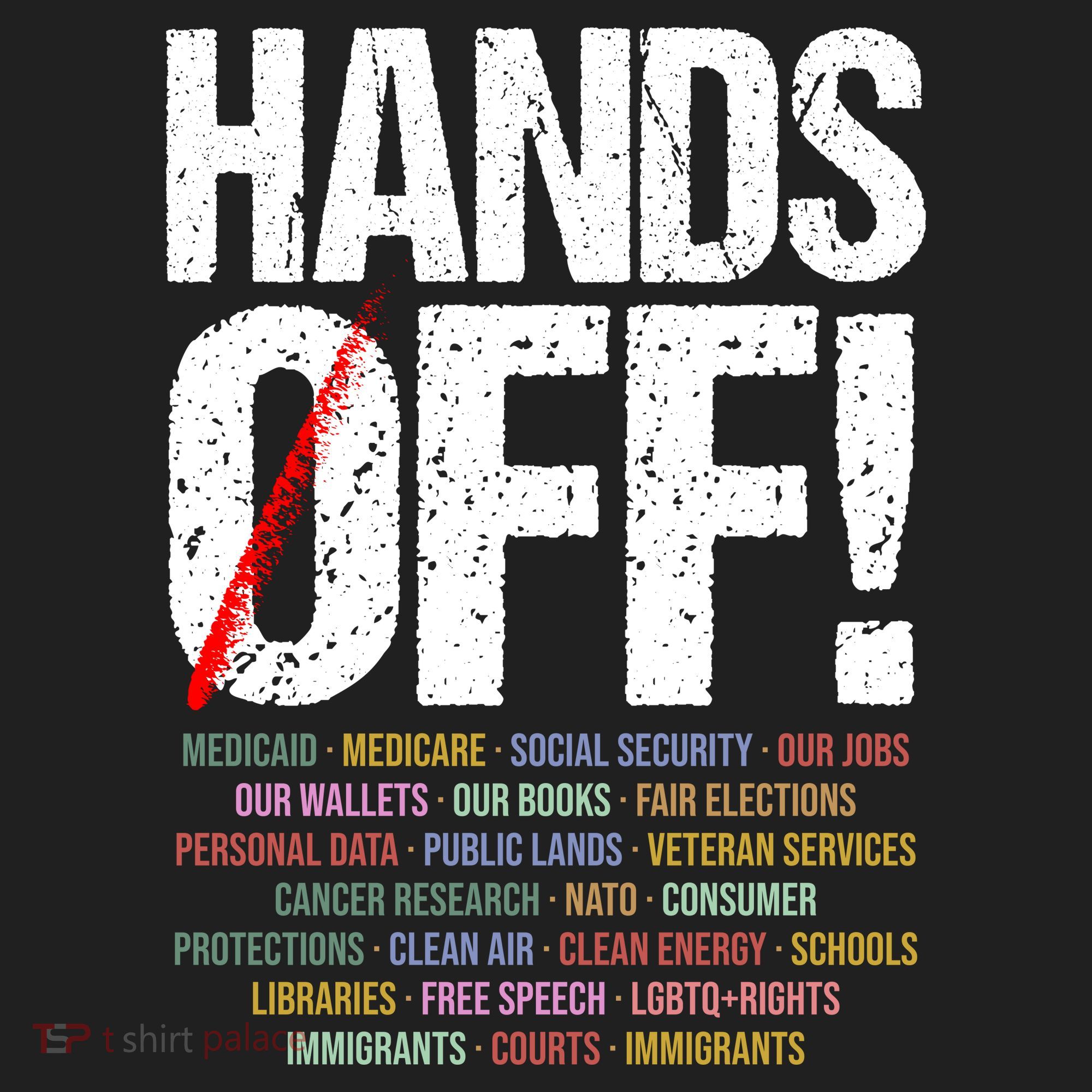 Hands Off Protest Beanie