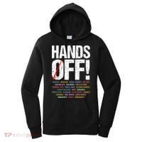 Hands Off Protest Women's Hoodie thumb 0