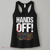Hands Off Protest Women's Tank Top thumb 3