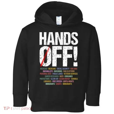 Hands Off Protest Toddler Hoodie