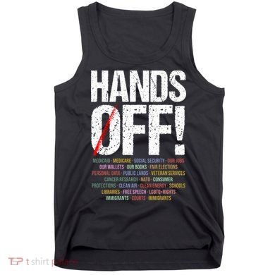 Hands Off Protest Tank Top