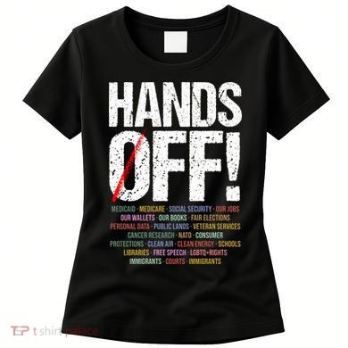 Hands Off Protest Women's T-Shirt