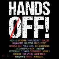 Hands Off Protest Tote Bag thumb 4