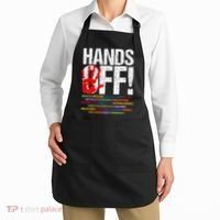 Hands Off Protest Social Security And Medicare Protest Funny Apron thumb 2