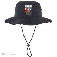 Hands Off Protest Social Security And Medicare Protest Funny Bucket Hat thumb 0