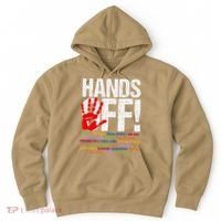 Hands Off Protest Social Security And Medicare Protest Funny Hoodie thumb 0