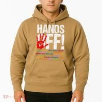 Hands Off Protest Social Security And Medicare Protest Funny Hoodie thumb 2