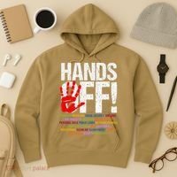 Hands Off Protest Social Security And Medicare Protest Funny Hoodie thumb 3