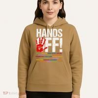 Hands Off Protest Social Security And Medicare Protest Funny Hoodie thumb 5