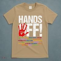 Hands Off Protest Social Security And Medicare Protest Funny T-Shirt thumb 5