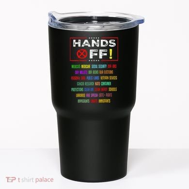 Hands Off Protest Social Security And Medicare Protest Tumbler