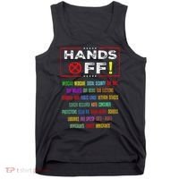 Hands Off Protest Social Security And Medicare Protest Tank Top thumb 0