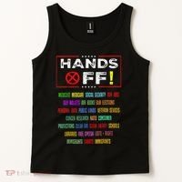Hands Off Protest Social Security And Medicare Protest Tank Top thumb 2