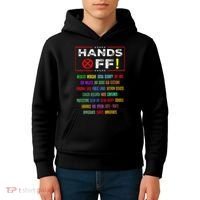 Hands Off Protest Social Security And Medicare Protest Kids Hoodie thumb 4