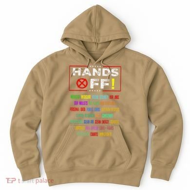 Hands Off Protest Social Security And Medicare Protest Hoodie