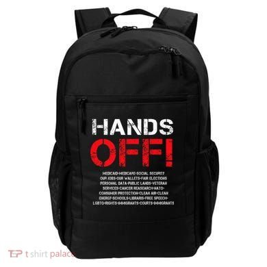 Hands Off Protest Backpack
