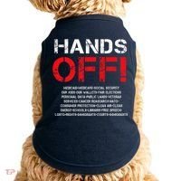 Hands Off Protest Doggie Tank thumb 0