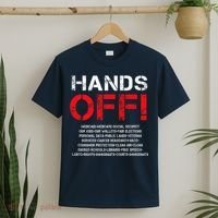 Hands Off Protest T-Shirt thumb 2