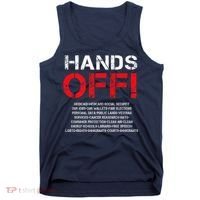 Hands Off Protest Tank Top thumb 0