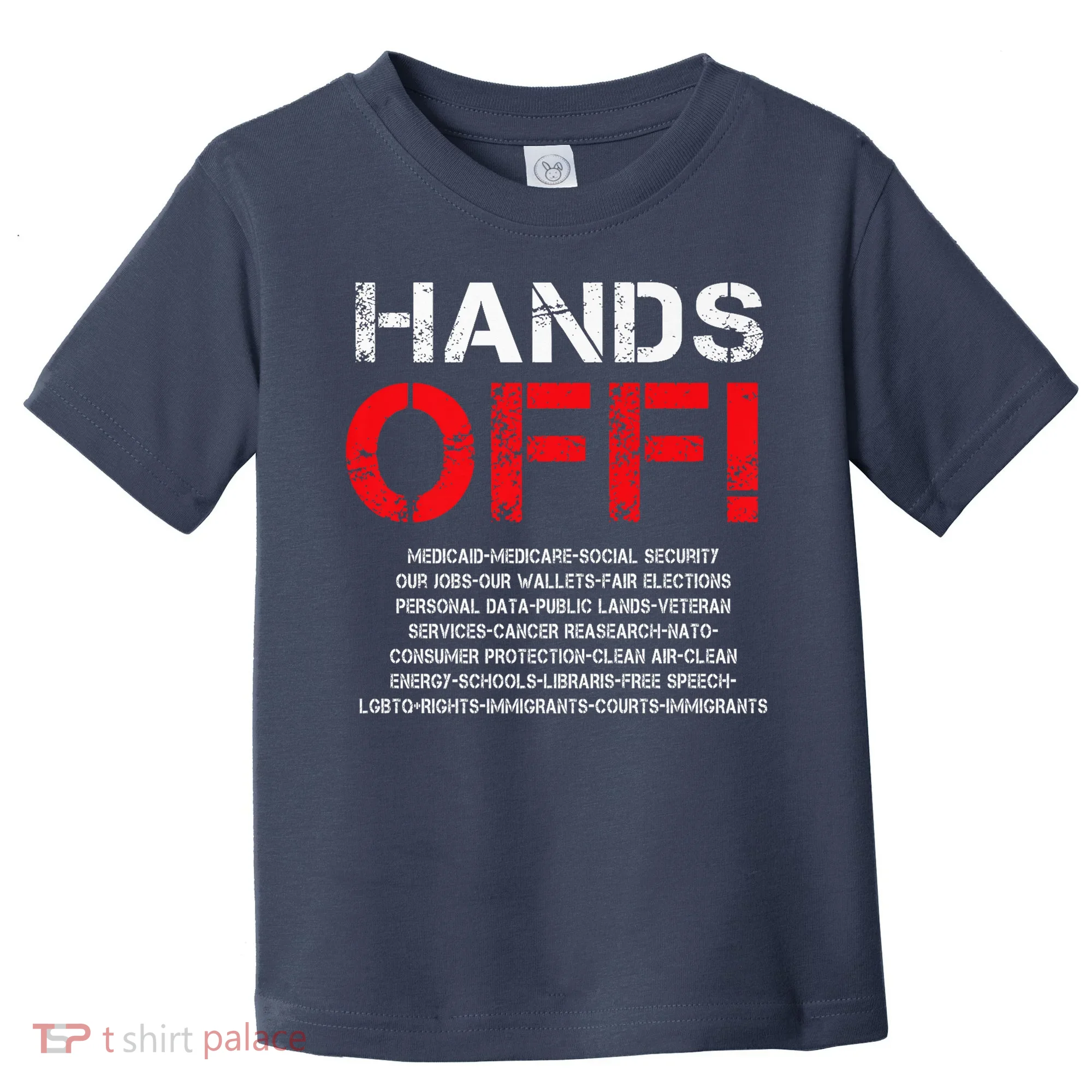 Hands Off Protest Toddler T-Shirt
