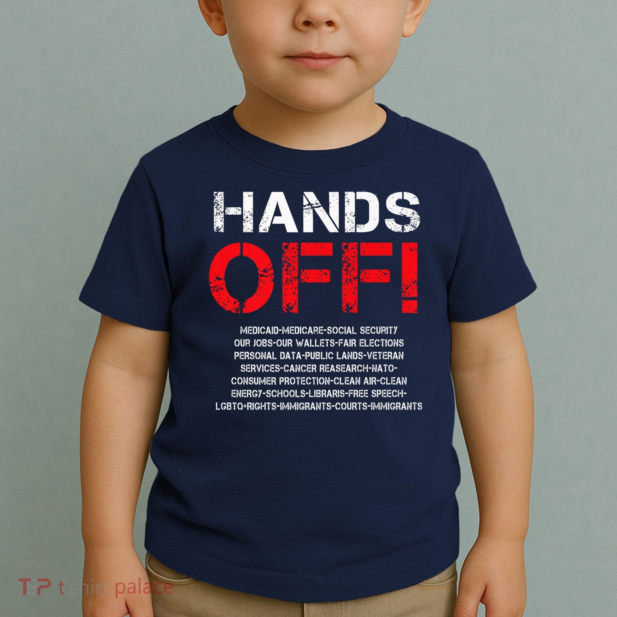 Hands Off Protest Toddler T-Shirt