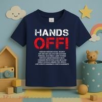 Hands Off Protest Toddler T-Shirt thumb 3