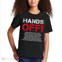 Hands Off Protest Kids T-Shirt thumb 2
