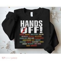 Hands Off Protest Social Security And Medicare Protest Sweatshirt thumb 2