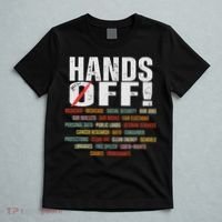 Hands Off Protest Social Security And Medicare Protest T-Shirt thumb 5