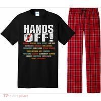 Hands Off Protest Social Security And Medicare Protest Pajama Set thumb 0
