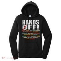 Hands Off Protest Social Security And Medicare Protest Women's Hoodie thumb 0