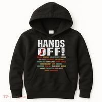 Hands Off Protest Social Security And Medicare Protest Kids Hoodie thumb 0