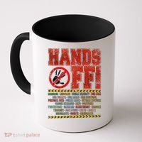 Hands Off Protest Social Security And Medicare Protest Coffee Mug thumb 0
