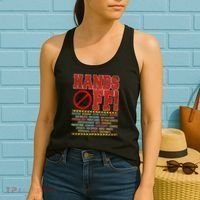 Hands Off Protest Social Security And Medicare Protest Women's Tank Top thumb 2