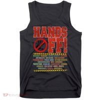 Hands Off Protest Social Security And Medicare Protest Tank Top thumb 0