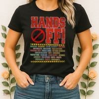 Hands Off Protest Social Security And Medicare Protest Women's T-Shirt thumb 2