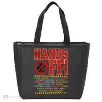 Hands Off Protest Social Security And Medicare Protest Tote Bag thumb 0
