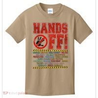 Hands Off Protest Social Security And Medicare Protest Kids T-Shirt thumb 0