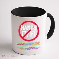 Hands Off Protest Social Security And Medicare Protest Coffee Mug thumb 1