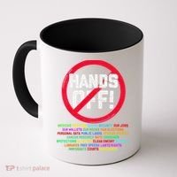 Hands Off Protest Social Security And Medicare Protest Coffee Mug thumb 0