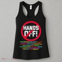 Hands Off Protest Social Security And Medicare Protest Women's Tank Top thumb 3
