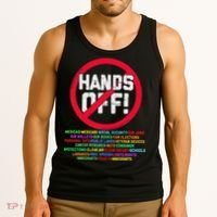 Hands Off Protest Social Security And Medicare Protest Tank Top thumb 3