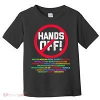 Hands Off Protest Social Security And Medicare Protest Toddler T-Shirt thumb 0
