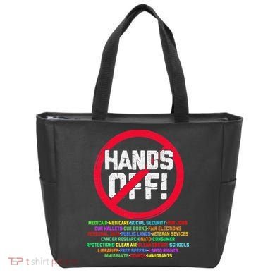 Hands Off Protest Social Security And Medicare Protest Tote Bag