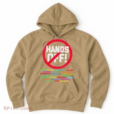 Hands Off Protest Social Security And Medicare Protest Hoodie