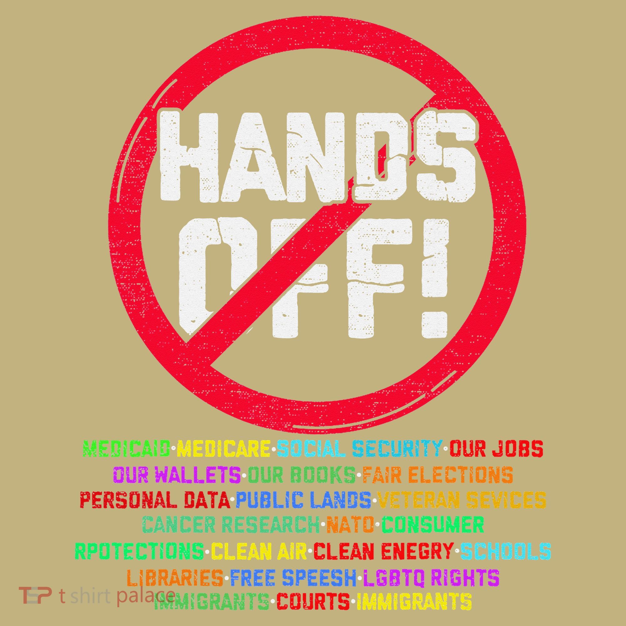 Hands Off Protest Social Security And Medicare Protest Sweatshirt
