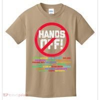 Hands Off Protest Social Security And Medicare Protest Kids T-Shirt thumb 0