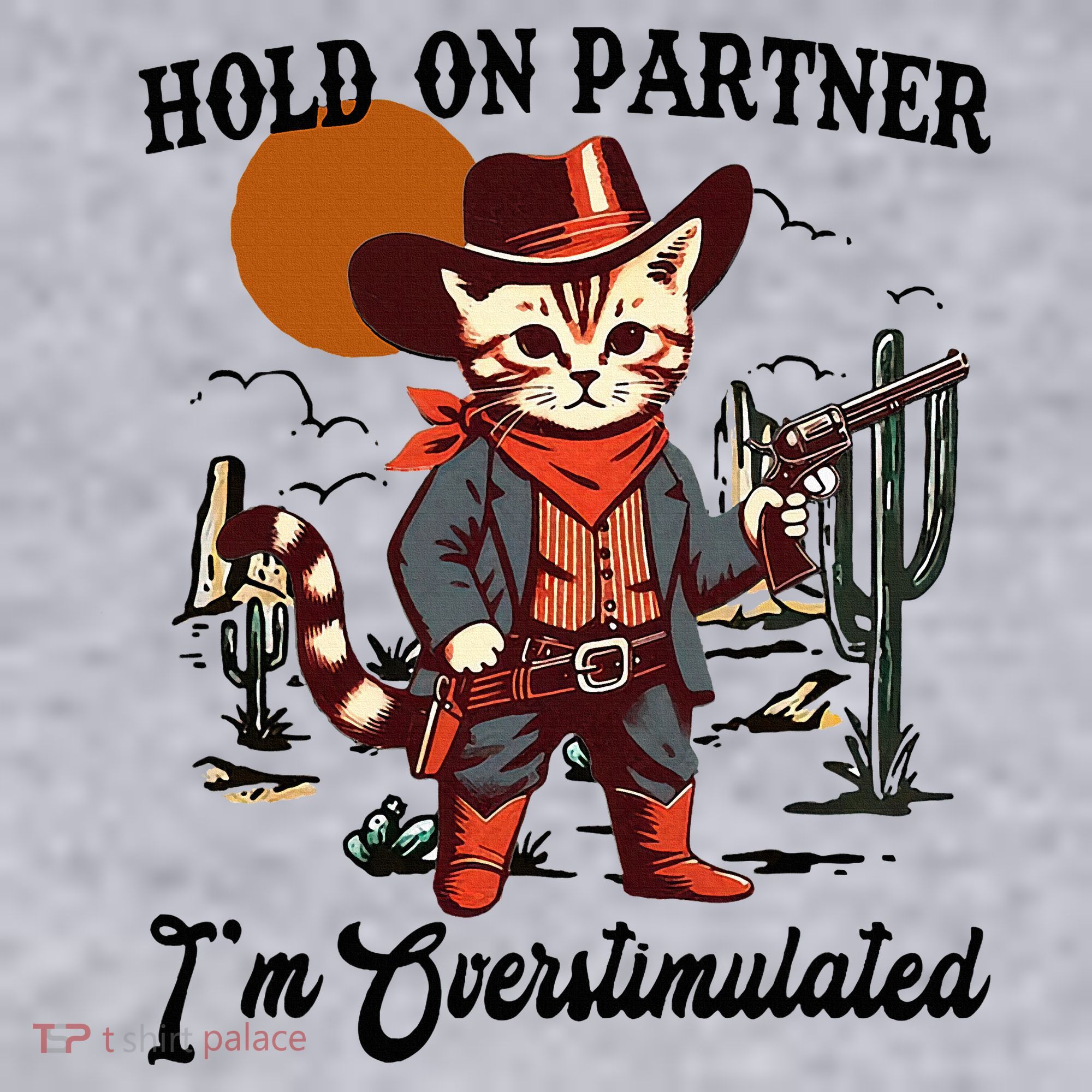 Hold On Partner IM Overstimulated Women's Sweatshirt