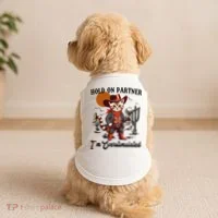 Hold On Partner IM Overstimulated Doggie Tank thumb 2